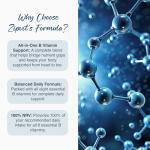 Zipvit Vitamin B Complex, 100% NRV of All 8 B Vitamins, 1 Year Supply, Supports Energy, Mental Performance & Immunity