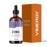 Vimergy Organic Liquid Zinc, 57 Servings - Alcohol Free Zinc Sulfate - Supports Immune Health & Metabolism - Antioxidant - Gluten-Free, Non-GMO, Kosher, Vegan & Paleo Friendly (115 ml)