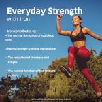 ORZAX Iron Supplement 25 mg -Liposomal Technology- High Bioavailability 90 Vegetable Capsules, Non-Constipating, Non-GMO & Gluten Free, for Women, Men, Adults