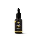 Vitality CBD Active Recover Drops with Turmeric, Curcumin, Vitamin D3, 1000mg of CBD, Lemon Flavour, 30ml, NO THC