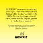 RESCUE Bach PASTILLES, Watermelon Flavor, Stress Relief Lozenges, Homeopathic, Flower Essences, 35 Count