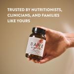 Bare Biology 1,700mg Omega-3 Super-Strength Fish Oil - Life & Soul Daily Omega 3 Capsules (1 Month Supply - 60 Capsules) 1,100mg EPA and 500mg DHA, Supports Heart, Brain Function & Eye Health