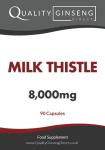 Milk Thistle | 8,000mg Capsules | Powerful Formula (90 Capsules)
