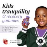 Kids Magnesium Gummies - 546 Mg Magnesium Citrate Providing 60 mg of Magnesium - Alternative to Magnesium Glycinate – 30 Gummies - 1 Month Supply Magnesium Supplements - Vegan - Gluten Free - Novomins