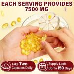 300 Softgels, 15:1 Concentrated Formula, Equivalent to 7,500mg Garlic