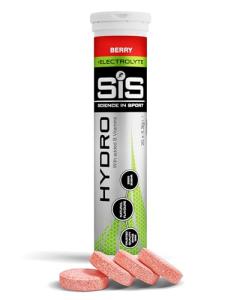 Science in Sport Hydro Electrolyte Tablets 20 pcs. Berry – Vegan & Gluten-Free, Ideal to Promote Hydration and Maintain Electrolytes Balance (Packaging May Vary)