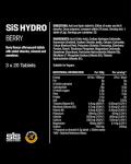 Science in Sport Hydro Electrolyte Tablets 20 pcs. Berry – Vegan & Gluten-Free, Ideal to Promote Hydration and Maintain Electrolytes Balance (Packaging May Vary)