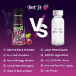 Beet It Sport Nitrate 400 - High Nitrate shots - Concentrated Beetroot Juice (15 x 70ml) Boost Nitric Oxide and Athletic Endurance Performance