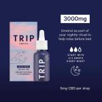 TRIP CBD Oil 3000mg (High Strength), Dream Drops, Vegan, 100% Natural, Flavoured CBD Oil Blended with MCT Coconut Oil - Feel Less Stress, Improve Sleep, Anxiety Relief - 30ML