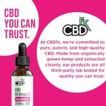 CBDfx 2000mg CBD Oil, High Strength CBD Oil for Stress, Anxiety & Sleep Support, Very Berry Flavoured CBD Drops, Blended with MCT Oil, No THC, 30ml
