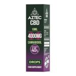 AZTEC CBD Highest Strength CBD Oil 40% 4000MG 10 ml | Hemp Oil Base | NO MCT