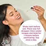 CBDfx 2000mg CBD Oil, High Strength CBD Oil for Stress, Anxiety & Sleep Support, Very Berry Flavoured CBD Drops, Blended with MCT Oil, No THC, 30ml
