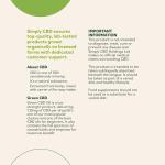 Simply CBD Oil Drops - Low Strength (250mg) - Contains CBD and CBDa - 10ml