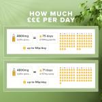 Vitality CBD Drops, Spray in MCT Oil 4800 mg, Lemon, 30 ml, NO THC