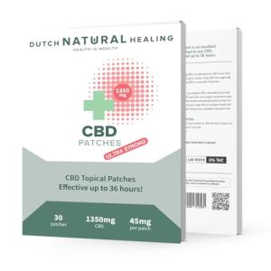 CBD Topical Patches - Ultra Strong - 30 Patches - 45mg Per Patch, Transparent