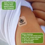StrongLife Hemp Patches - 30 Hemp Oil Patches - 70mg per Pack with Total of 2100mg -12 Hour Transdermal Adhesive Clear Patchese - Hemp Cream Topical Alternative (Fabric Patch)