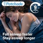 Natural Sleep Patches for Adults, Drug-Free Sleeping, Jet Lag Aid. Valerian, CBD Isolate, Passionflower & Hops, Overnight Sleep Support, Waterproof, Hypoallergenic, UK Made, 15 Nights’ Supply