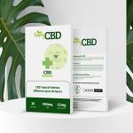 Simply CBD Patches - 30 CBD Topical Patches - 15mg Per Patch White
