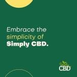Simply CBD Topical Patches - 30 Patches - 30mg Per Patch, White