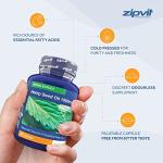 Zipvit Hemp Oil 1000mg Supplement, 360 Softgel Capsules of Hemp Seed Oil. 12 Months Supply.