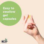 CBDfx 1500mg CBD High Strength Broad Spectrum Soft Gel CBD Capsules, 25mg CBD per Capsule, Organic, Gluten-Free, 60 Capsules in Total (30-60 Days)