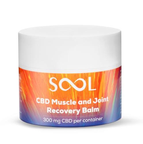 SOOL CBD Balm for Muscles & Joints 300mg, 50ml | High-Strength Salve for Targeted Application