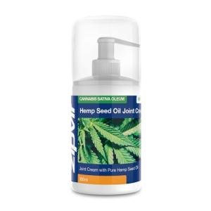Zipvit Hemp Seed Oil Cream for Joint & Muscle, Sports Massage Gel with Hemp Seed Oil 300ml