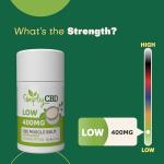 Simply CBD Muscle Balm - 400MG of CBD - Eucalyptus and Peppermint White