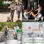 5kind Hemp Active Gel 100ml - High Strength Formula - Natural Hemp Massage Gel for Back, Muscles, Feet, Knees, Neck & Shoulders - Muscle Rub Rich in Natural Extracts