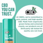CBDfx 750mg CBD High Strength Muscle & Joint Balm Stick with Menthol, Wintergreen and Black Pepper Oil (60ml Hemp Balm Roll)