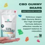 Swiss Peak CBD, 3200mg CBD Gummy Bears, 100 Gummies