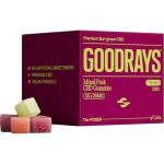 Goodrays - CBD Gummies - High Strength 30 x 25mg Mixed Fruits CBD Edibles - Reduce Stress, Calm Anxiety, Unwind, Improve Sleep, Packaging May Vary