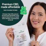 Swiss Peak 1200mg CBD Gummies, Delicious Edible Bears, UK-Made, Vegan, THC-Free, Premium CBD for Relaxation & Wellness, On-The-Go Grab Bag – 25 Gummies Per Pack