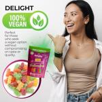 Hempthy High Strength CBD Gummies 1000mg, 20mg x 50 Gummies, HIGH Strength CBD Gummy Bears, 1000mg Total CBD, THC Free, Best UK CBD Gummy Bears, for Pain Relief, Stress Relief & Better Sleep