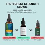 Swiss Peak 6000mg CBD Oil (Max Strength), Premium Quality Hemp Extract, 30ml Bottle, Natural Flavour, Third-Party Tested – Swiss Formulated | UK-Made – Non-GMO, THC-Free