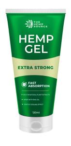 Hemp Active Gel | High Strength Hemp Oil Formula | Hemp Intensive Gel with Emu Oil, Menthol & Aloe Vera | Rich in Natural Extracts | for Back, Neck, Hands, Feet | Large 120ml Tube
