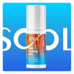 SOOL CBD Gel Cooling 500mg, 100ml | CBD Joint & Muscle Rub | High Strength CBD Massage Cream I with Arnica, Menthol, and Peppermint Oil