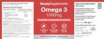 Pure Omega 3 1000mg Capsules | Supports Heart, Brain & Eye Health | Rich in Omega 3 Fatty Acids | 540mg of EPA and 360mg of DHA per Serving | 360 Capsules = 4 Months’ Supply | Made in The UK