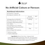 Ashwagandha KSM-66 and Lions Mane Capsules - High Strength 2000mg KSM-66 Ashwaghandha Root Extract and Lions Mane Mushroom Extract - 120 Vegan Capsules with Black Pepper - UK Made by New Leaf