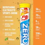 HIGH5 ZERO Electrolyte Tablet - Hydration Tablets Enhanced with Vitamin C - 0 Calories & Sugar Free - Boost Hydration, Performance & Wellness - Tropical, 160 Tablets (20x, Pack of 8)