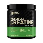 Optimum Nutrition Micronised Creatine Powder, 100% Pure Creatine Monohydrate Powder for Performance and Muscle Power, Unflavoured, 55 Servings, 187 g