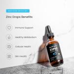 Organic Zinc Drops with Vitamin C for All Ages