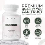 Nuvia Weight Loss Capsules - Natural Weight Management Support for Women & Men - Metabolism & Energy Support - 60 Capsules, 1 Month Supply