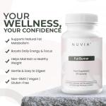 Nuvia Weight Loss Capsules - Natural Weight Management Support for Women & Men - Metabolism & Energy Support - 60 Capsules, 1 Month Supply