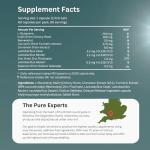 GLP-1 Plus Appetite Control & Gut Health 60 Capsules | 10-Ingredient Natural GLP Supplement with Synbiotics | GLP-1 Booster Made in The UK & Vegan Friendly