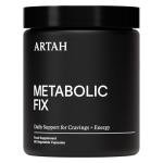 ARTAH Metabolic Fix: Metabolic Supplement – Natural Metabolism & Energy Support with Berberine, L‑Carnitine & Chromium – Stimulant-Free Craving Control – 30 Day Supply