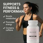 Nuvia - Weight Management Capsules - Weight Loss Support – 60 Vegan Capsules – Natural Supplement – Supports Metabolism & Energy - Vegan/New & Sealed
