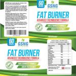 Fat Burner Weight Loss Pills – Metabolism Booster, Appetite Suppressant - Green Tea Extract Lean Slimming Diet Supplement for Men & Women - UK Premium Manufacture - 60 Vegetarian Capsules – GSNG