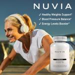 Nuvia Fat Burner | NO Additives | Weight Management* | 60 Vegetarian Capsules Contains Caffeine