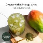 Free Soul Greens | 21 Advanced Greens, Superfoods, and Adaptogens Including KSM-66 Ashwagandha, Vegan & Gluten-Free, Advanced Natural Formula | UK Made | 30 Servings | Mango Flavour
